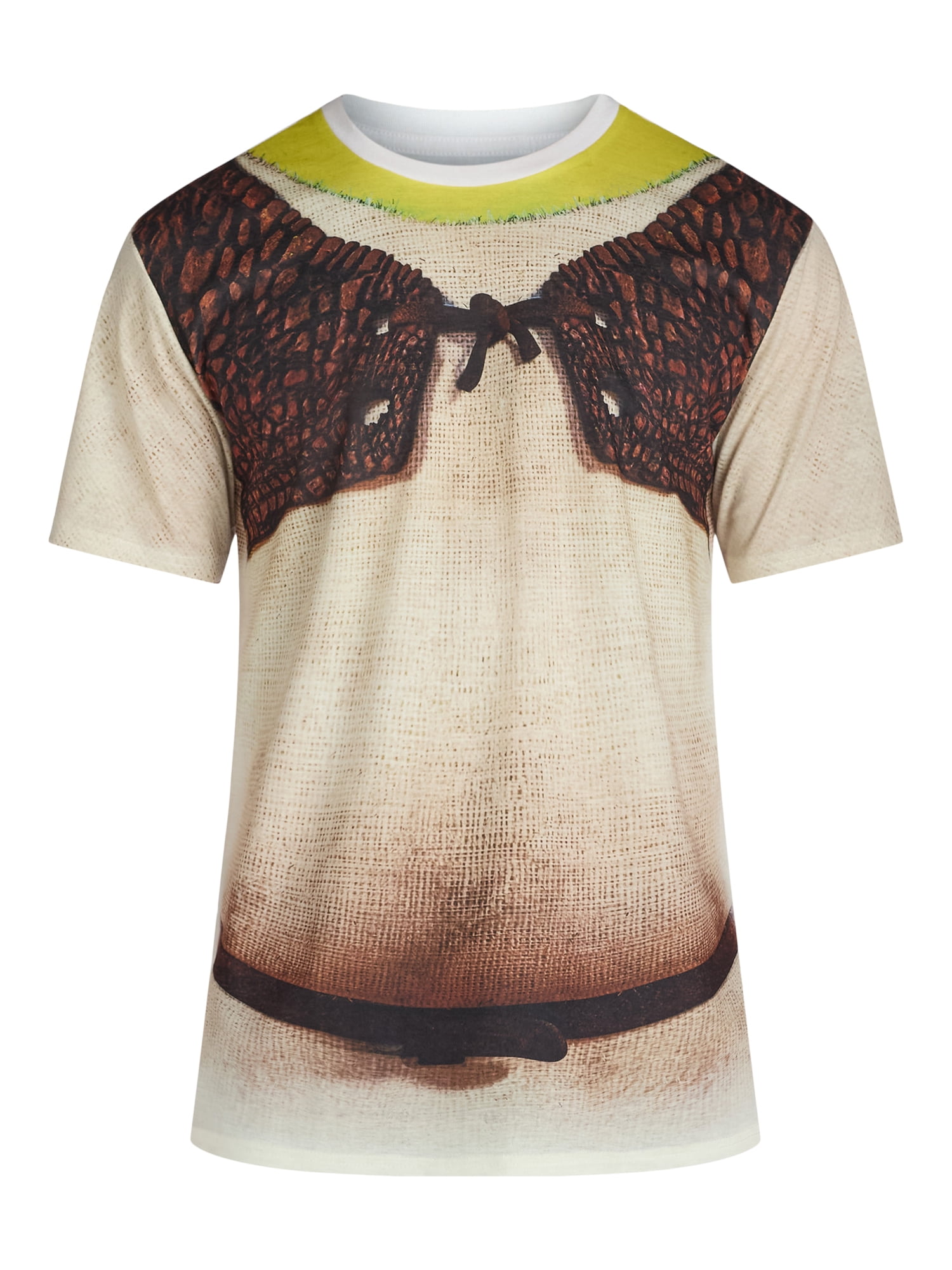 Shrek Men's Halloween Graphic Tee with Short Sleeves, Sizes XS-3XL