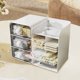 thumbnail image 5 of Organizador de Maquillaje con Cajas, Estantería de Maquillaje, Estantería de Mesa para Dormitorio, Estantería de Ba?o, Plegable, Metal, 2 Niveles, para Habitación,topliu, 5 of 8