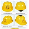 thumbnail image 1 of Solar-Powered For Head Sunscreen Fan Sun Hat Sun Hat Stability With Polycrystalline Solar For Comfort Helmet Sunscreen Sun yellow, 1 of 8