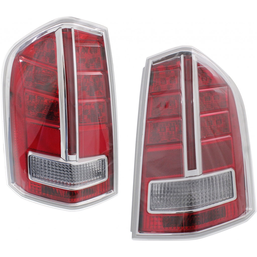 CarLights360 For Chrysler 300 Tail Light 2011 2012 Pair Driver and