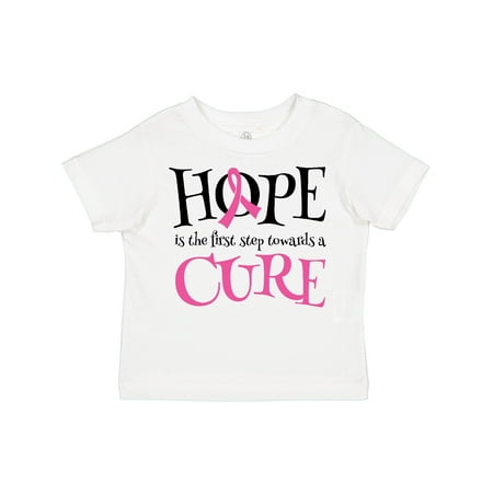 

Inktastic Breast Cancer Hope Quote Girls Toddler T-Shirt