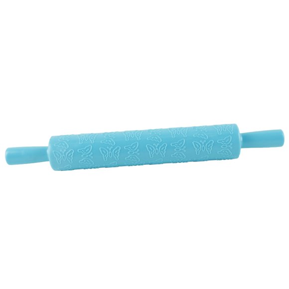TIMIFIS Rolling Pin Fondant Embossed Rolling Pin Non-Stick DIY Cake Baking Roller Baking Tools Kitchen Gadgets