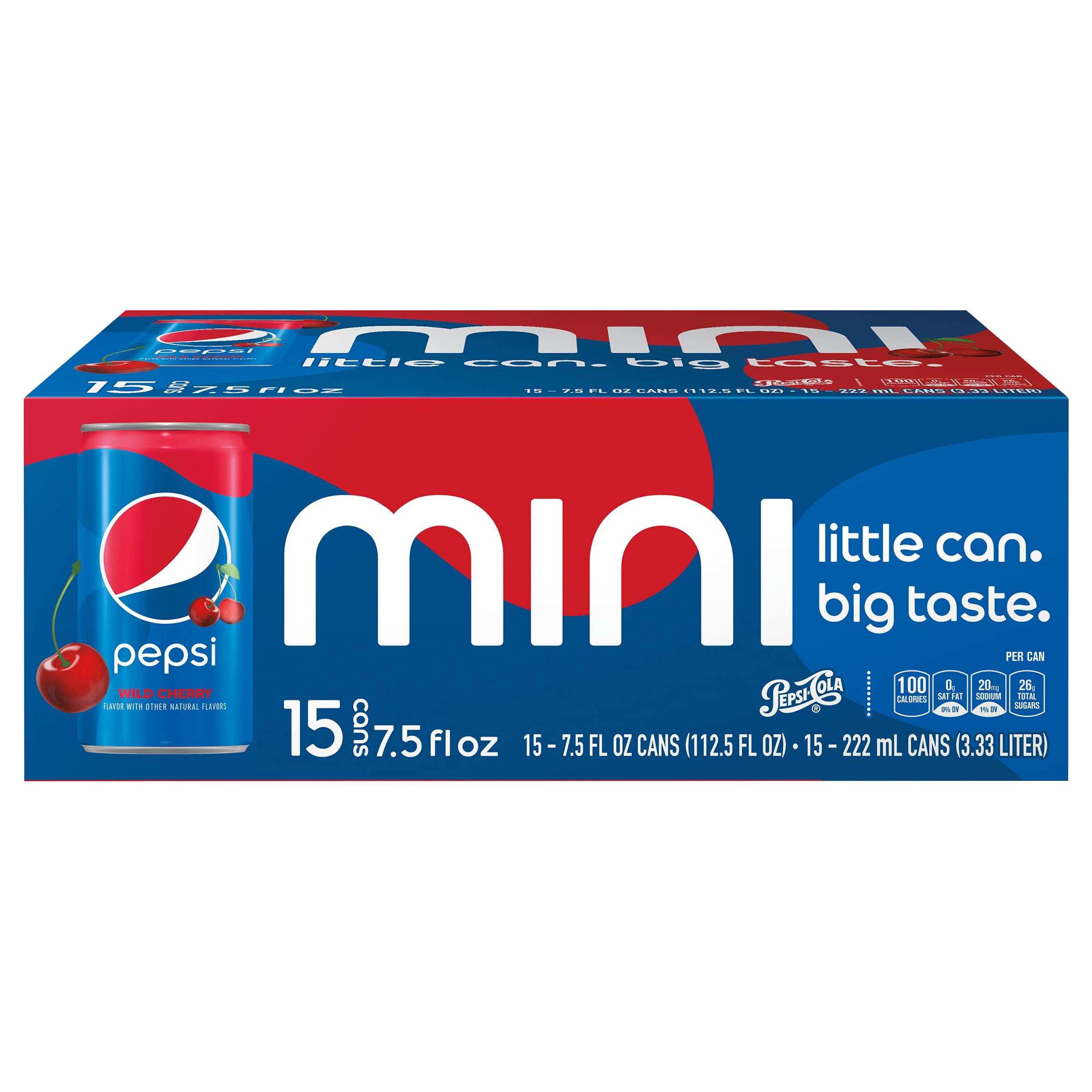 PEPSI WILD CHERRY 7.5OZ 15PK