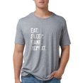 thumbnail image 1 of CafePress - Eat Sleep Game Repeat T Shirt - Mens Tri-blend T-Shirt, 1 of 1