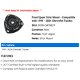 thumbnail image 2 of Front Upper Strut Mount - Compatible with 1999 - 2004 Chevy Tracker 2000 2001 2002 2003, 2 of 2