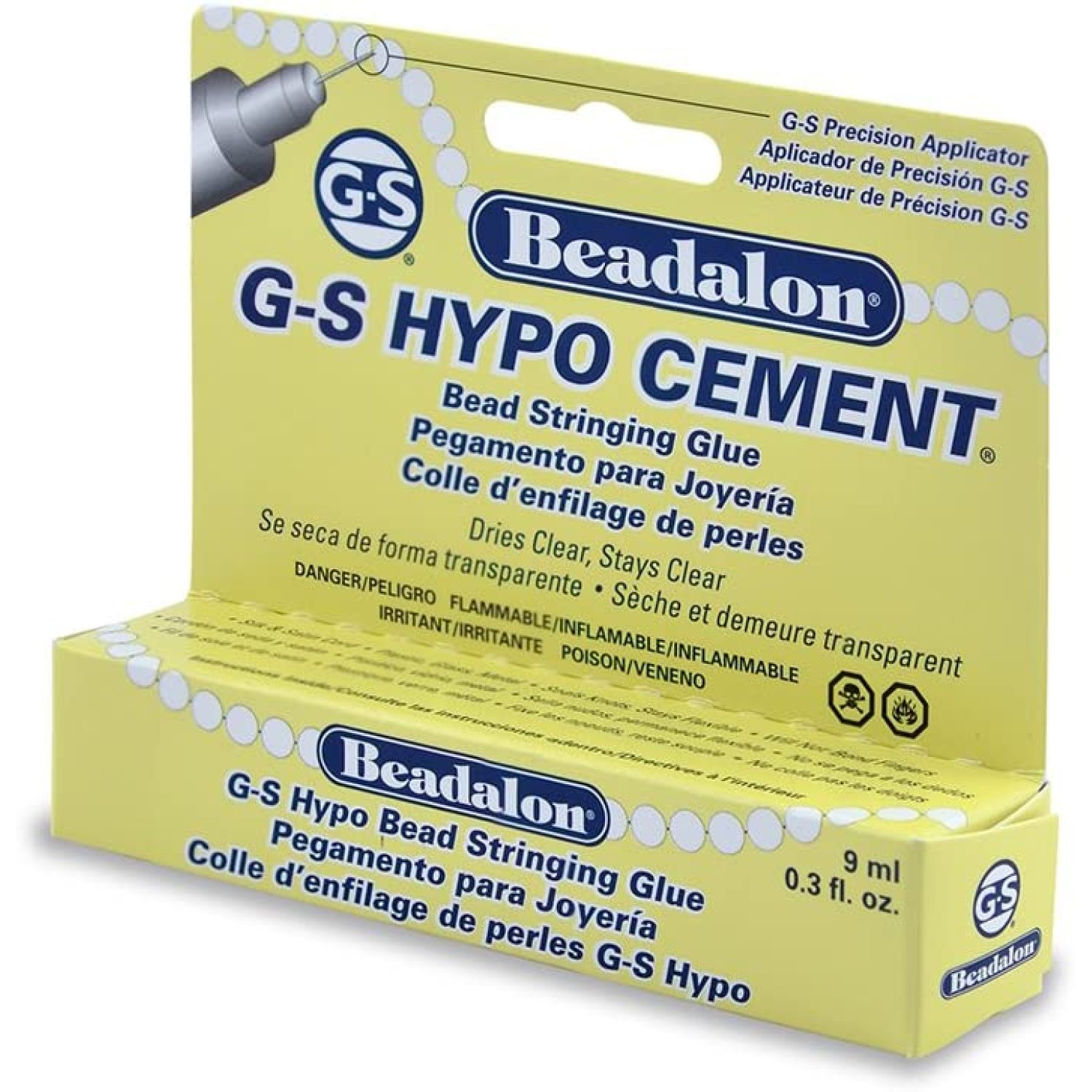 Codllyne Designer Bead Stringing Glue 9ml, Great for use on Codllyne