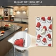 thumbnail image 5 of Yayeee Toggle Light Switch Wall Plate 1-Gang 4.5"x2.7" Home Decorative Outlet Cover, Red Santa Hats Pattern, 5 of 7