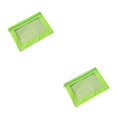 thumbnail image 2 of Transemion Easy To Carry And Organize Documents With Stylish Pouch Easy To Organize Items Fluorescent Green 2Set, 2 of 6