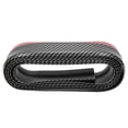 thumbnail image 1 of Front Bumper Lip Sticker Rubber Protector Side Skirt Anti Collision Strip Guards 2.5meters/8.2ftCarbon Fiber Style, 1 of 14