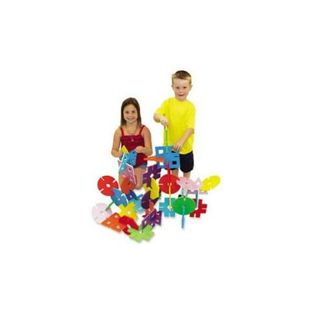 WonderFoam Giant Design Shapes, Assorted, 40 Pieces