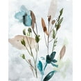 thumbnail image 2 of Wang, Melissa 12x14 White Modern Wood Framed Museum Art Print Titled - Watercolor Wildflowers IV, 2 of 4