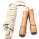thumbnail image 2 of Cuerda de saltar para niños - Mango de madera - Cuerda de saltar ajustable trenzada de algodón para fitness, 2 of 6