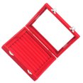 thumbnail image 1 of kurtrusly Storage Box Jewelry Neat And Tidy With Velvet Storage Box Cloth Jewelry Organizer Box Jewellery Box Ring Display Red 1Set, 1 of 6