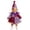 R96 Purple, variant on Ruiwill Baby Girls Halloween Jumpsuits Fall Winter Long Sleeve Clown Costume Romper With Hat Set Costume Girls Clothes Size 9-12 Months Purple