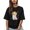Black, variant on Halloween Ghost T Shirts for Women Short Sleeve Cotton Crewneck T-Shirt Cute Ghost Bat Moon Stars Simple Cartoon Night Sky Tee Tops Casual Basic T-Shirts, XS-5XL White XS