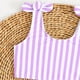 thumbnail image 5 of Niñas Pequeñas Traje de Baño de Verano Impreso de Cuerpo Dividido Conjunto de Dos Piezas para las Vacaciones de Natación en el Interior de la Playa, 5 of 8