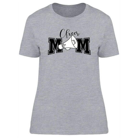 Cheer Mom Design T-Shirt Women -Image by Shutterstock, Female Medium