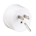thumbnail image 4 of adaptador doméstico,Adaptador de enchufe de viaje Tomas de corriente,Estándar americano blanco universal con a tierra,Convertidor de viaje Enchufe de salida de pared CUTICAT adaptador doméstico, 4 of 8