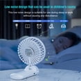 thumbnail image 4 of Ventilador portátil Psecici Mini de 4 velocidades Rosa, 4 of 6