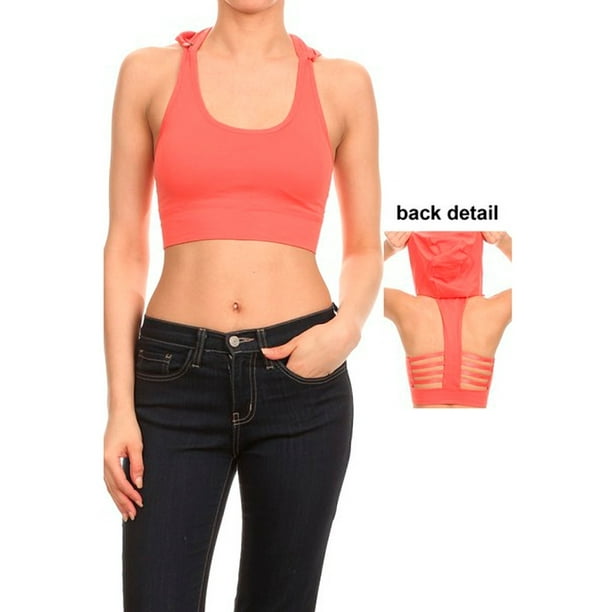 Seamless Performance Style Sports Bra With Hoodie