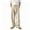 Khaki@GC@, variant on CONZONE Mens Baggy Pants Wide Leg Pants for Men Trendy Buttons Solid Soft Casual Joggers Pant With Pockets