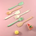 thumbnail image 3 of AMERTEER HLONK 1 Pc Scraper Brush Simple Multifunctional Silicone Kitchen Silicone Cream Butter Mixers for Baking, 3 of 9