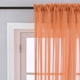 thumbnail image 4 of ux Linen Ombre Sheer Cortinas Voile Semi Sheer Cortinas para Dormitorio Sala de estar Juego de, 4 of 8