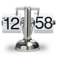 thumbnail image 4 of Flip Digital Clock -Small Scale Table Clock Retro Flip Clock Flip Internal Gear Operated Quartz Clock One Leg Clock Home, 4 of 6