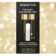 thumbnail image 2 of Dark Oil Shine Essentials Holiday Gift Set | 3 piece | SEBASTIAN, 2 of 2