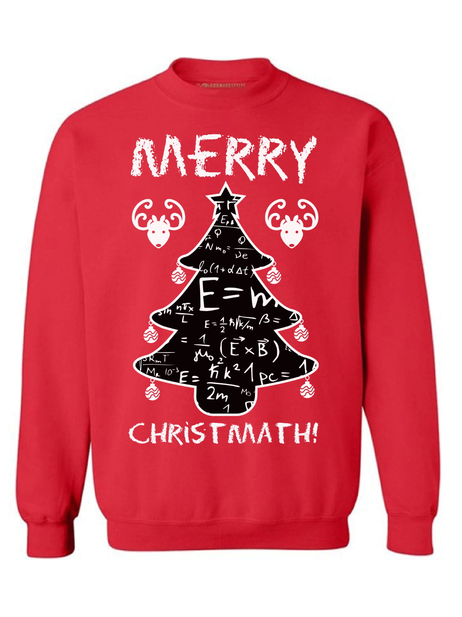 Christmas Sweatshirt Christmas Sweater for Women Mistletoe Christmas Sweater for Men Merry and Bright Merry Sweatshirt