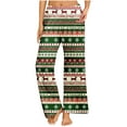 thumbnail image 2 of Aloohaidyvio Pajama Pants for Women Christmas Women's Comfy Flannel Pajama Pants Pj Bottom with Pockets Stretch Plaid Sleepwear, 2 of 6