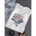thumbnail image 3 of Brooklyn Denim Logo T-Shirt Women -Image by Shutterstock, Female 5X-Large, 3 of 4