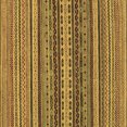 thumbnail image 1 of Ahgly Company Indoor Square Oriental Brown Modern Area Rugs, 5' Square, 1 of 4