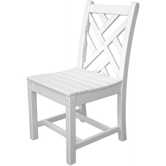 Chippendale Recycled Plastic Dining Side Chair