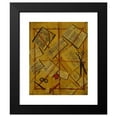 thumbnail image 2 of Hans Jakob Hoffmann 15x18 Black Modern Framed Museum Art Print Titled - Quodlibet (Trompe L'Oeil) (1677), 2 of 5