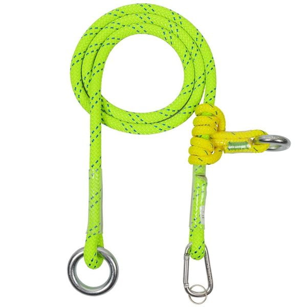 Notch 5/8” x 6 ft. KMIII Adjustable Friction Saver with Wear Safe Steel Rings, 12” Friction Prusik & Accessory Carabiner (41645)