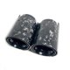 thumbnail image 1 of 1 Piece Forged Carbon Fiber Black Exhaust Muffler Tip Fit for BMW M2 F87 M3 F80 M4 F82 F83 or M Performance Exhaust Pipe~16084, 1 of 1