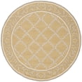 thumbnail image 2 of Safavieh Chelsea Alecia Geometric Area Rug, Yellow/Gray, 5'6" x 5'6" Round, 2 of 8