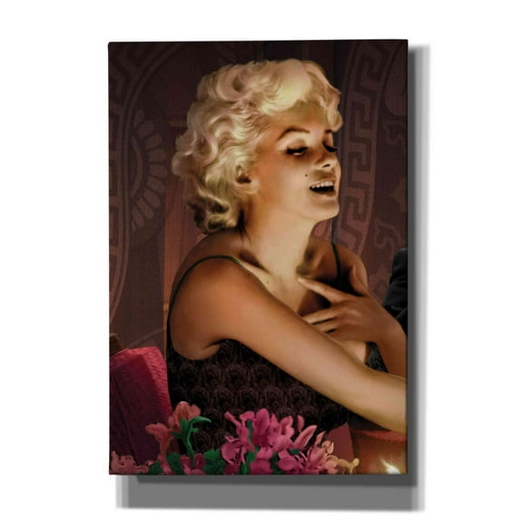 Epic Graffiti 'Marilyn's Touch' by Chris Consani, Canvas Wall Art, 18"x26"