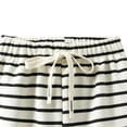 thumbnail image 5 of Swuxness Girls Wide Leg Full Length Pants Stripe Thin Draped Summer Casual Comfortable Wear, 5 of 5