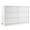 White, variant on CHITOOMA Wood Dressers for Bedroom 6 Drawer, 47.2" Adult Horizontal Dresser with Large Drawer, Storage Cabinet Chest of Drawer for Living Room, Hallway, Black