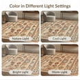 thumbnail image 7 of ODIKA 8'x10' Ivory Multi Geometric Medallion Washable Area Rug Southwestern Aztec Kilim Style Diamond Motif for Living Room, Under Sectional, Family , Durable, Non-Slip, 7 of 7