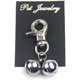 thumbnail image 4 of WeiHuan Toys 2 juegos de colgantes con forma de campana para entrenamiento, joyería para collar de perro y gato (plata), 4 of 4