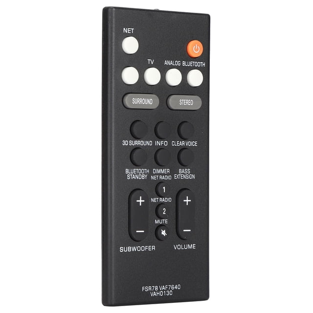 Reemplazo de control Remoto Control de Sonido Control remoto de Reemplazo para FSR78 VAF7640 VAH0130
