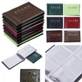thumbnail image 3 of WinWay Coin Holder Collection Storage Album Book, 60 Coin Capacity, Suitable for Coins, Tokens, Medallions, Portable and Easy To Use,green, 3 of 7