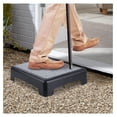 thumbnail image 6 of Step Stool, Non-Slip Mobility Step Platform, Safety Riser Step Stools for Seniors & Adults, 420Lbs acity, Indoor/Outdoor Half Step for Stairs, Cars, Bed, Chair, Bathtub Gray, 6 of 7
