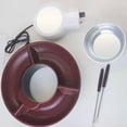 thumbnail image 4 of Peggybuy Electric Fondue Pot Set Chocolate Fountain Machine Cheese Fondue Maker (EU), 4 of 8
