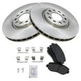 thumbnail image 2 of TRQ Front Brake Pad & Rotor Kit Brake Pads Brake Rotor Ceramic Fits Select 2015-2017 Chrysler 200 2013-2016 Dodge Dart, 2 of 5