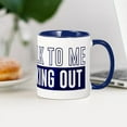 thumbnail image 4 of CafePress - Don't Talk To Me Mug - 11 oz Ceramic Mug - Novelty Coffee Tea Cup, 4 of 6