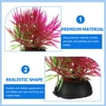 thumbnail image 3 of BALAHAPY 20Ud Ornamentación Con Artificiales Para De Peces, 3 of 6